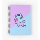 Bt21 K pop Notebook — Red Exclusive Ver.