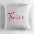 Twice Plush Pillow — Pink Edition