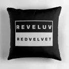 Red Velvet K pop Pillow Signature (Velvet) — Blue Deluxe Ver.