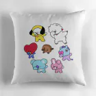 Bt21 Cushion — Purple Casual Ver.