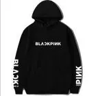 Black Pink Oversized Hoodie Signature — Blue Limited Ver.