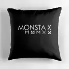 Monsta X Throw Pillow Monsta — Pink Casual Ver.