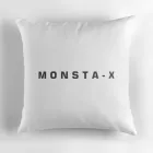 Monsta X Throw Pillow Monsta — Pink Retro Ver.