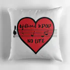 Kpop Plush Pillow Signature — Green Casual Ver.