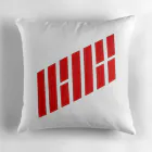 Ikon Throw Pillow — Silver Retro Ver.