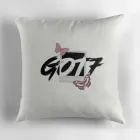 Got7 Throw Pillow — Black Classic Ver.