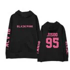 هودي بولوفر Black Pink — إصدار "Signature" — Black Pink Black Hoodie