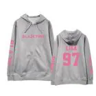 هودي أوفرسايز Black Pink — إصدار "Signature" — Black Pink Black Hoodie