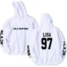 Black Pink Zip Hoodie LISA — Black Deluxe Ver.