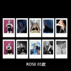 Black Pink Photocard Set ROSE Display Ready — Green Exclusive Ver.