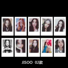 Black Pink Photocard Set JISOO Collector Edition — Gold Casual Ver.