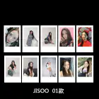 Black Pink Photocard Set JISOO Display Ready — Navy Stylish Ver.