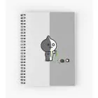 Bt21 Spiral Notebook — Black Classic Ver.