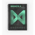 دفتر ملاحظات Monsta X — إصدار "MONSTA" — Monsta X Limited Edition