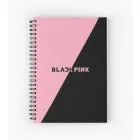 دفتر حلزوني Black Pink — إصدار "Signature" — Black Pink Limited Edition