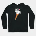 هودي أوفرسايز Black Pink — إصدار "LISA" — Black Pink Black Hoodie