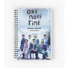 Super Junior Spiral Notebook — Navy Casual Ver.