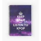 Kpop Notebook Signature — Black Deluxe Ver.