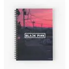 دفتر حلزوني Black Pink — إصدار "Signature" — Black Pink Limited Edition