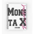 Monsta X K pop Notebook MONSTA — Beige Retro Ver.