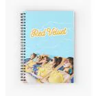 دفتر حلزوني Red Velvet — إصدار "Signature" — Red Velvet Limited Edition