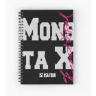 Monsta X Spiral Notebook MONSTA — Collectible Ver.