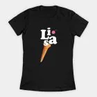 تيشيرت Black Pink — إصدار "LISA" — Black Pink Casual Ver.