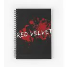 دفتر ملاحظات Red Velvet — إصدار "Signature" — Red Velvet Limited Edition