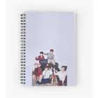 Bts K pop Notebook — Beige Retro Ver.