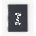 دفتر حلزوني Ikon — إصدار "IKON" — Ikon Limited Edition