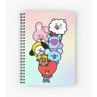 Bt21 Notepad — Silver Limited Ver.