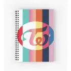Twice K pop Notebook — White Stylish Ver.