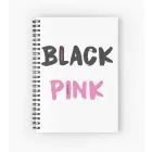 دفتر حلزوني Black Pink — إصدار "Signature" — Black Pink Limited Edition