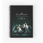 Bts Spiral Notebook — Navy Stylish Ver.