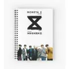 Monsta X Journal MONSTA — White Retro Ver.
