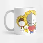 Bt21 K pop Mug MASK ARTWORK — Silver Exclusive Ver.