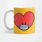 Bt21 Thermos MASK ARTWORK — Silver Casual Ver.