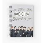 Got7 K pop Notebook — Beige Classic Ver.