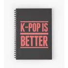 Kpop K pop Notebook Signature — Green Exclusive Ver.