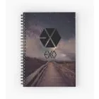 Exo Spiral Notebook — Navy Deluxe Ver.