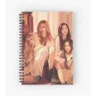 Black Pink Notebook Signature — Black Retro Edition