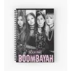 Black Pink K pop Notebook Signature — Red Classic Ver.