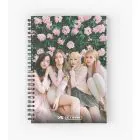 Black Pink Journal Signature — Black Retro Edition