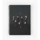 Bts K pop Notebook — Green Classic Ver.