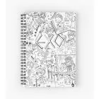Exo Journal — Navy Retro Ver.