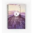 Exo K pop Notebook — Gold Classic Ver.