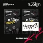 البوم اصلي nSSign 2nd MINI ALBUM Happy POCAALBUM ver