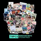 BTS Sticker Pack BE - 78 Travel Friendly — Black Exclusive Ver.