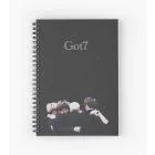 Got7 K pop Notebook — White Casual Ver.