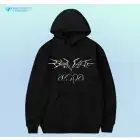 هودي سحاب Aespa — إصدار "Aespa" — Aespa Black Hoodie